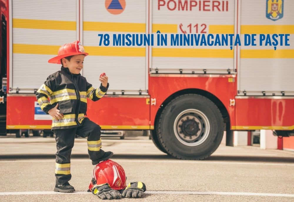 Pompierii sălăjeni, la datorie în minivacanța de Paște! Au intervenit la 4 incendii și au acordat primul ajutor câtorva zeci de persoane