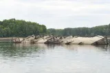 Dunărea a secat atât de mult încât a scos la suprafață nave naziste din al doilea război mondial