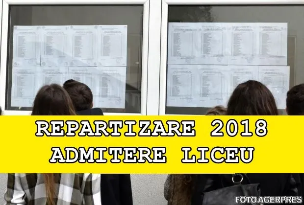 repartizare liceu