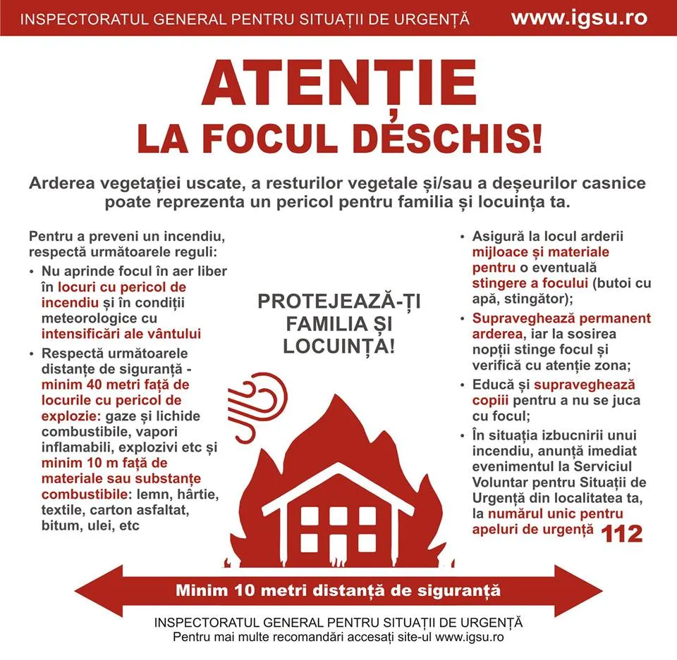 isu foc deschis