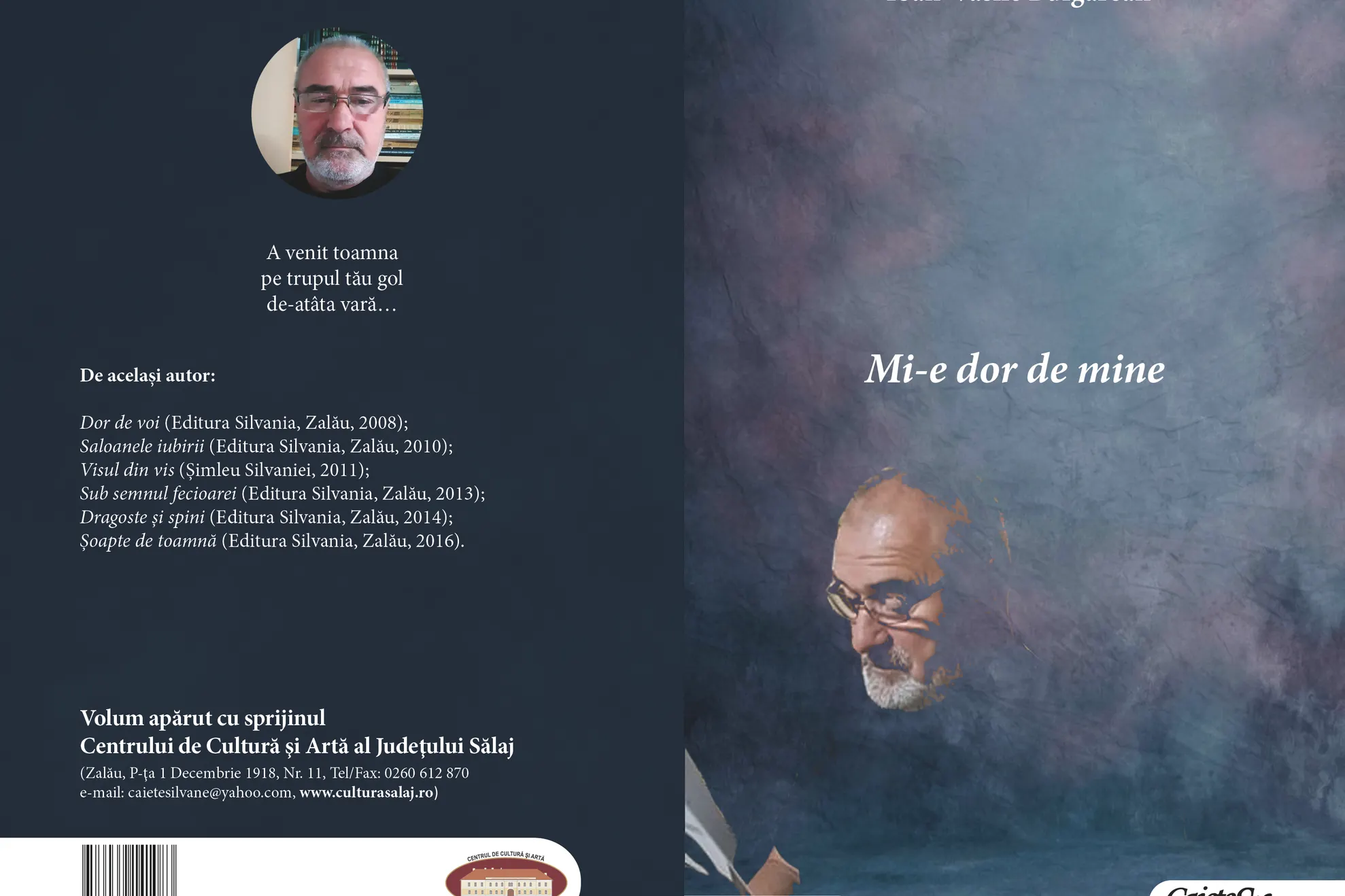 Ioan Vasile Bulgărean coperta Mi-e dor de mine (1)
