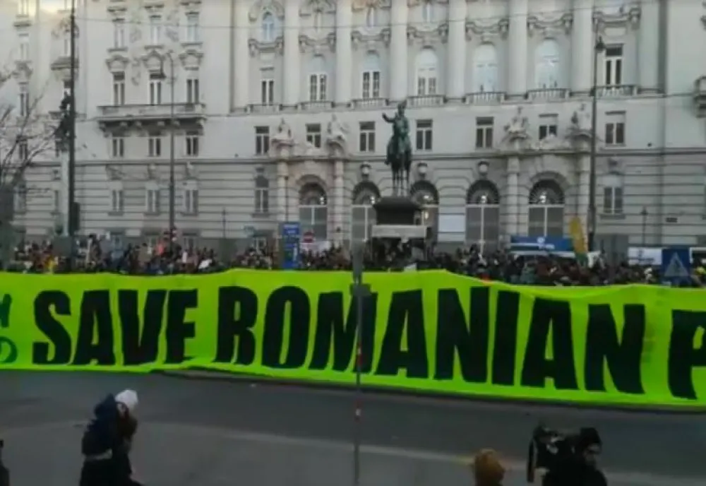  Marș impresionant la Viena pentru salvarea pădurilor din România 