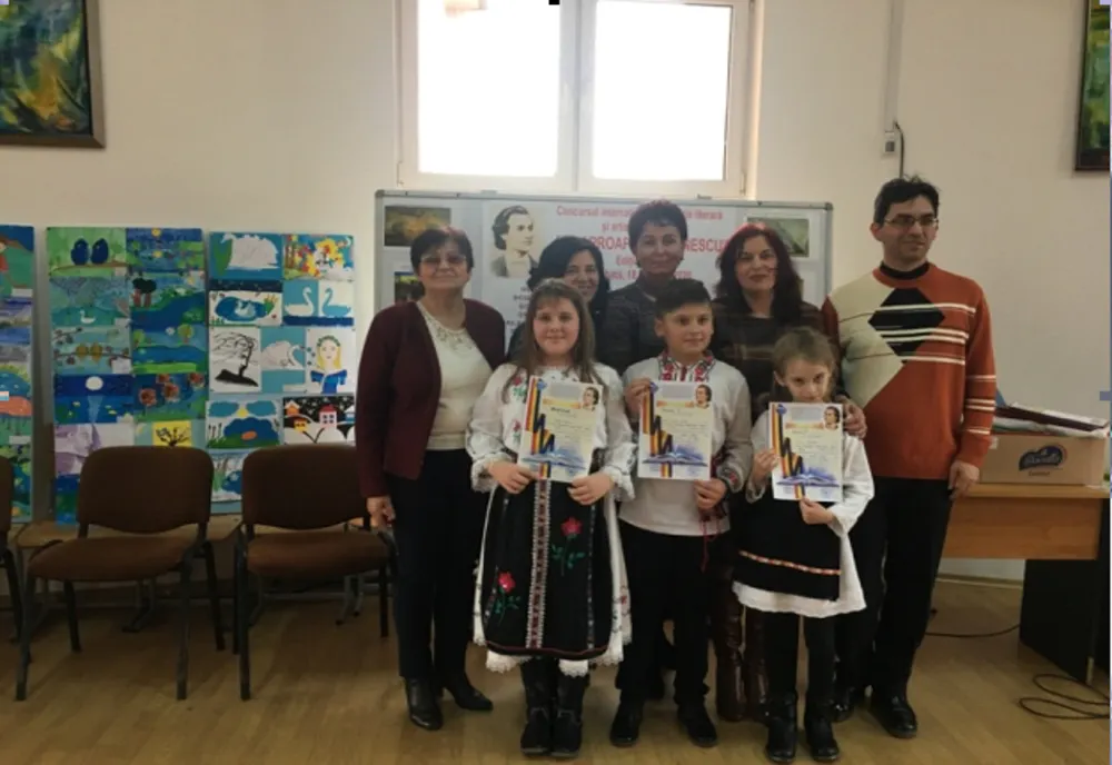 Premii și mențiuni pentru elevii de la Liceul Tehnologic ''Cserey-Goga'' Crasna la un concurs internațional de creație literară