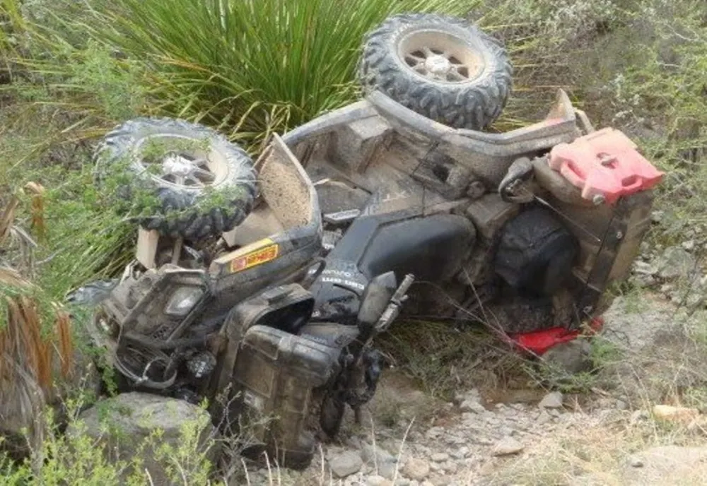 Un poliţist din Zalău şi-a pierdut viaţa după ce s-a răsturnat cu ATV-ul