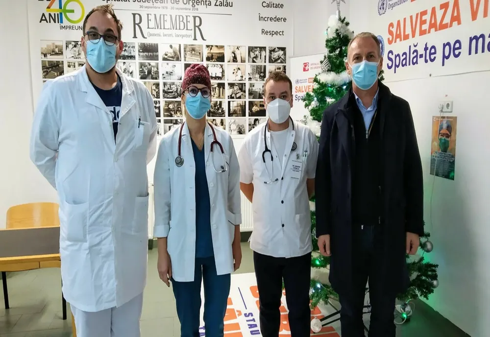Patru medici rezidenți, detașați de la Cluj la SJU Zalău