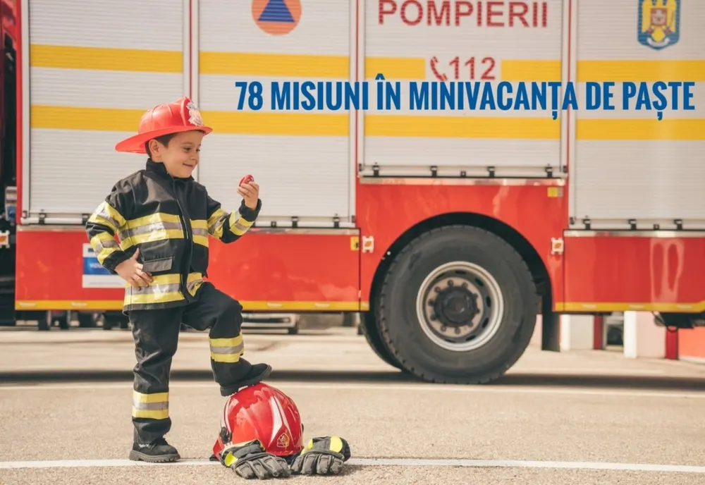 Pompierii sălăjeni, la datorie în minivacanța de Paște! Au intervenit la 4 incendii și au acordat primul ajutor câtorva zeci de persoane