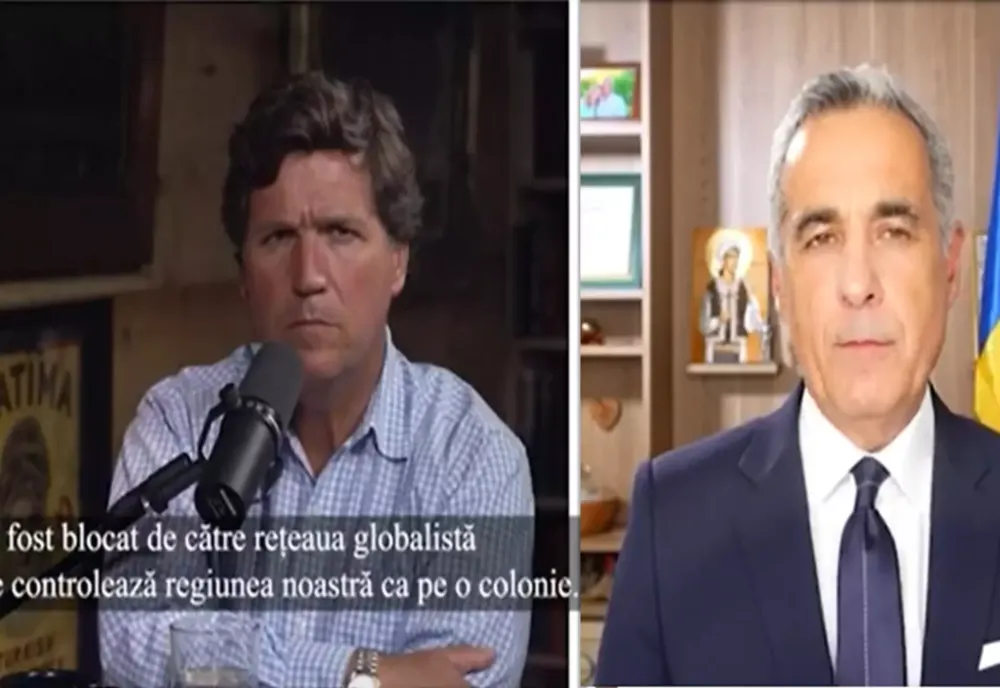 CĂLIN GEORGESCU, INTERVIU-EVENIMENT ACORDAT LUI TUCKER CARLSON