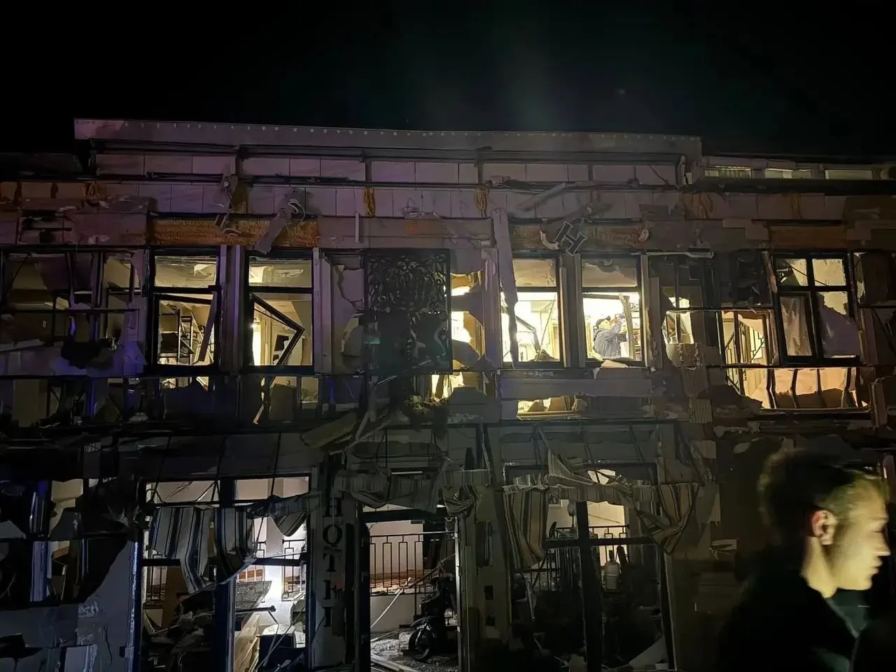 Bombardament la Odesa (Syrhii Lysak/Telegram)