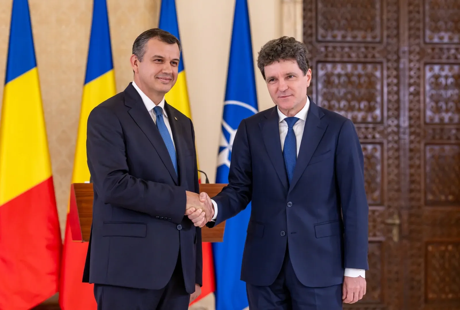 Nicușor Dan și Eugen Tomac