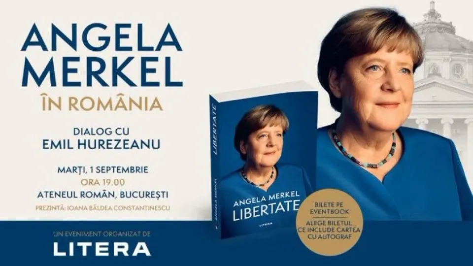 Lansarea cărții fostului cancelar german Angela Merkel
