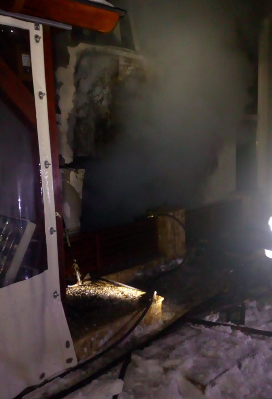 foto incendiu Vila President