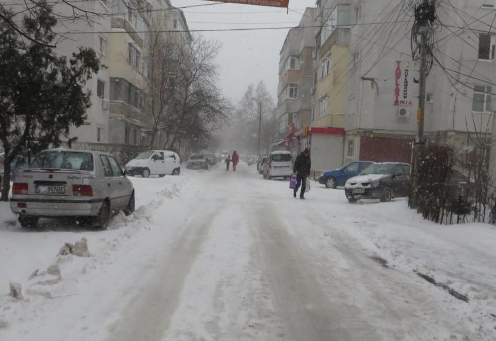 După codul roșu de vânt vine gerul