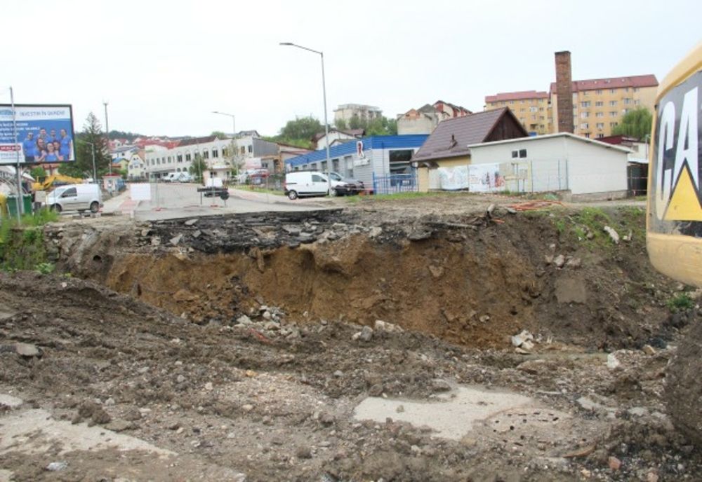 Podul de pe strada Corneliu Coposu din Zalău a fost demolat | Va fi construit un pod nou