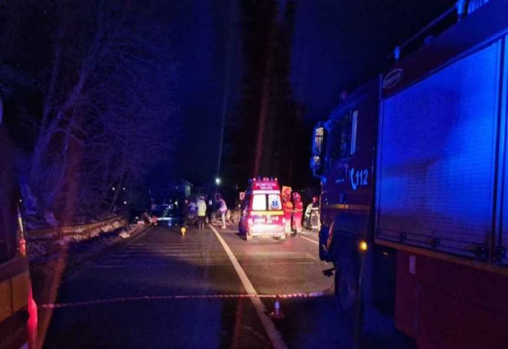 Accident grav între două microbuze, la Sălaj. A fost activat planul roșu de intervenție