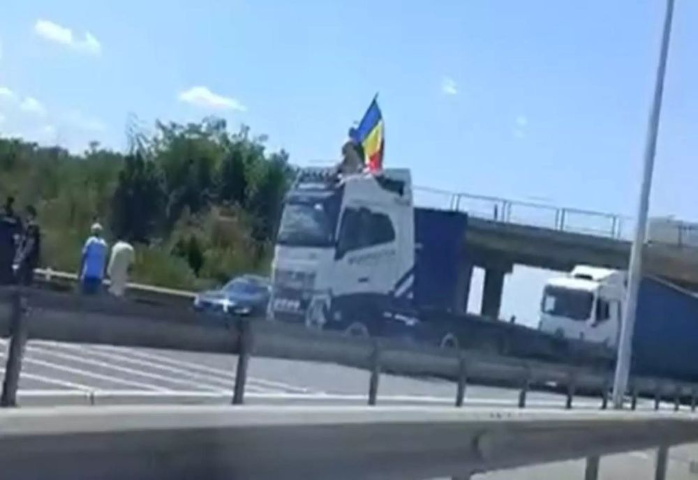 ȘOFERUL CARE A BLOCAT AUTOSTRADA A1, REȚINUT PENTRU 24 DE ORE 