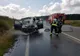 Pe centura Zalăului: un autoturism a luat foc în mers