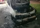 Autoturism făcut scrum, din cauza unui scurtcircuit
