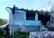 La Văleni, gospodărie distrusă de jar căzut din sobă