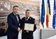 Pompierul desemnat ''Salvatorul anului'', felicitat de prefect