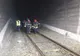 Pompierii din Sălaj și Cluj au simulat un incendiu într-un tunel de cale ferată. Conductorul și mecanicul  unui tren,  intoxicați cu fum