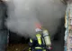 Incendiu la Hereclean. O hală, cuprinsă de flăcări de la o aerotermă