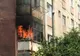 Panică pe strada Nicolae Bălcescu din municipiu. Balconul unui apartament, cuprins de flăcări