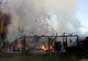 Incendiu într-o gospodărie din Bulgari. Porcii unui localnic, arși de vii