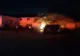 Incendiu în miez de noapte la un service auto din Crișeni. Pompierii au intervenit cu șase autospeciale