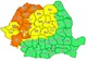 COD PORTOCALIU de ploi abundente în Sălaj
