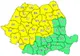 Avertizare COD GALBEN, în 29 de județe, printre care și  Bistrița-Năsăud, Bihor, Cluj, Maramureș, Mureș, Satu Mare și Sălaj 