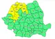 Nord-vestul țării, sub COD GALBEN de ploi