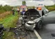 FOTO: Accident pe DN 1F, între  Bocșa și Sălăjeni! Patru persoane, dintre care una a fost încarcerată, au fost transportați la spital